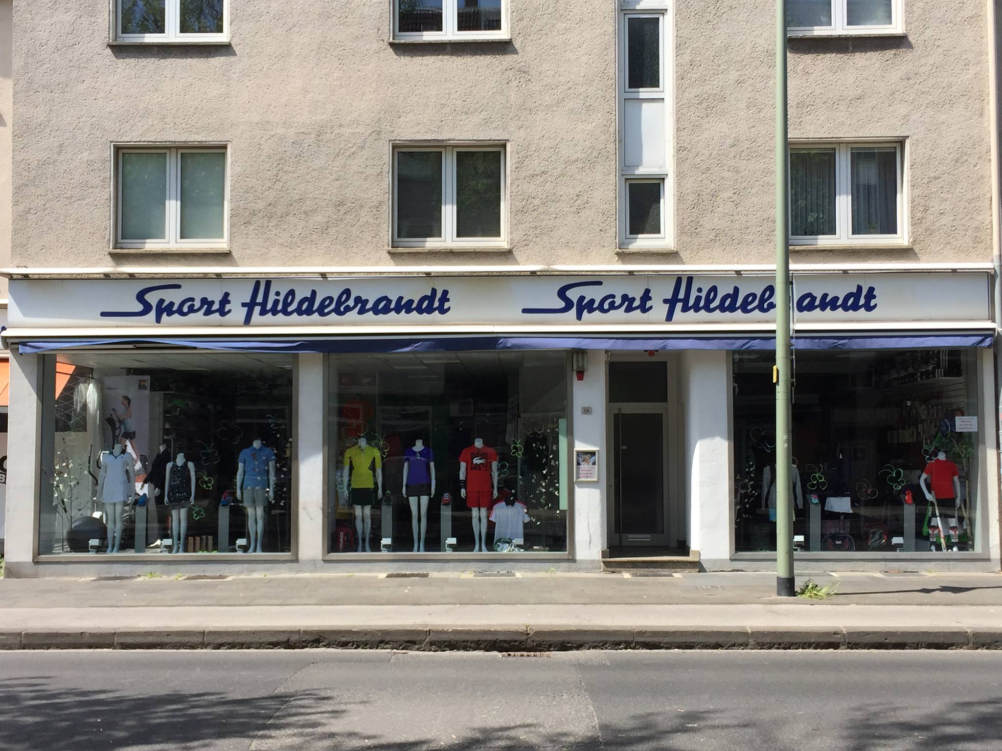 Ladenfront Sport Hildebrandt